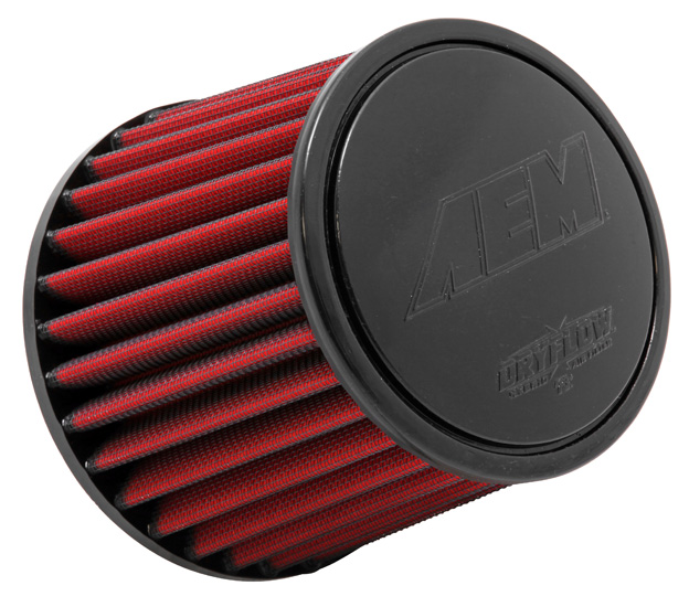 AEM DryFlow Luftfilter - 2.5'' (63.5mm) - 130mm längd