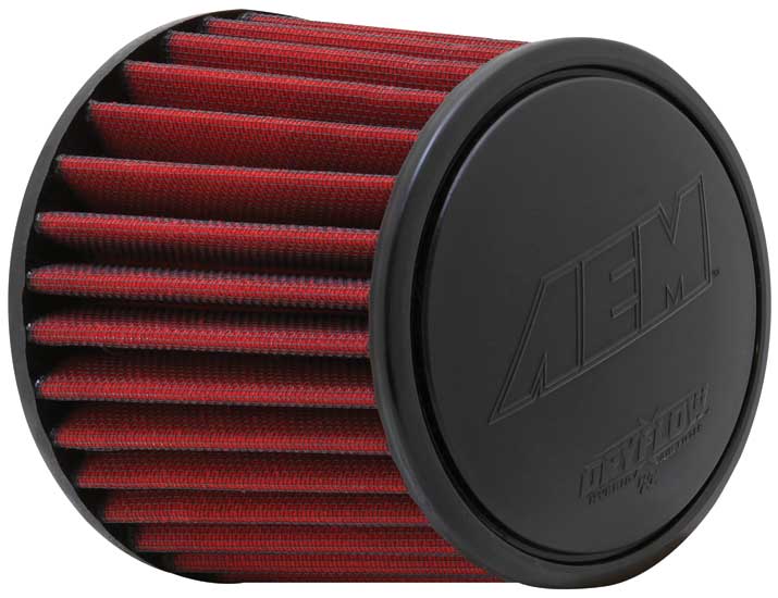 AEM DryFlow Luftfilter - 3.25'' (83mm) - 133mm längd