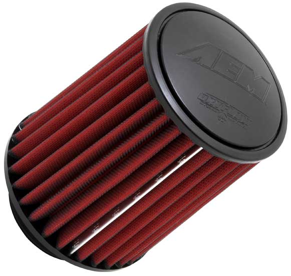 AEM DryFlow Luftfilter - 3.5'' (89mm) - 178mm längd