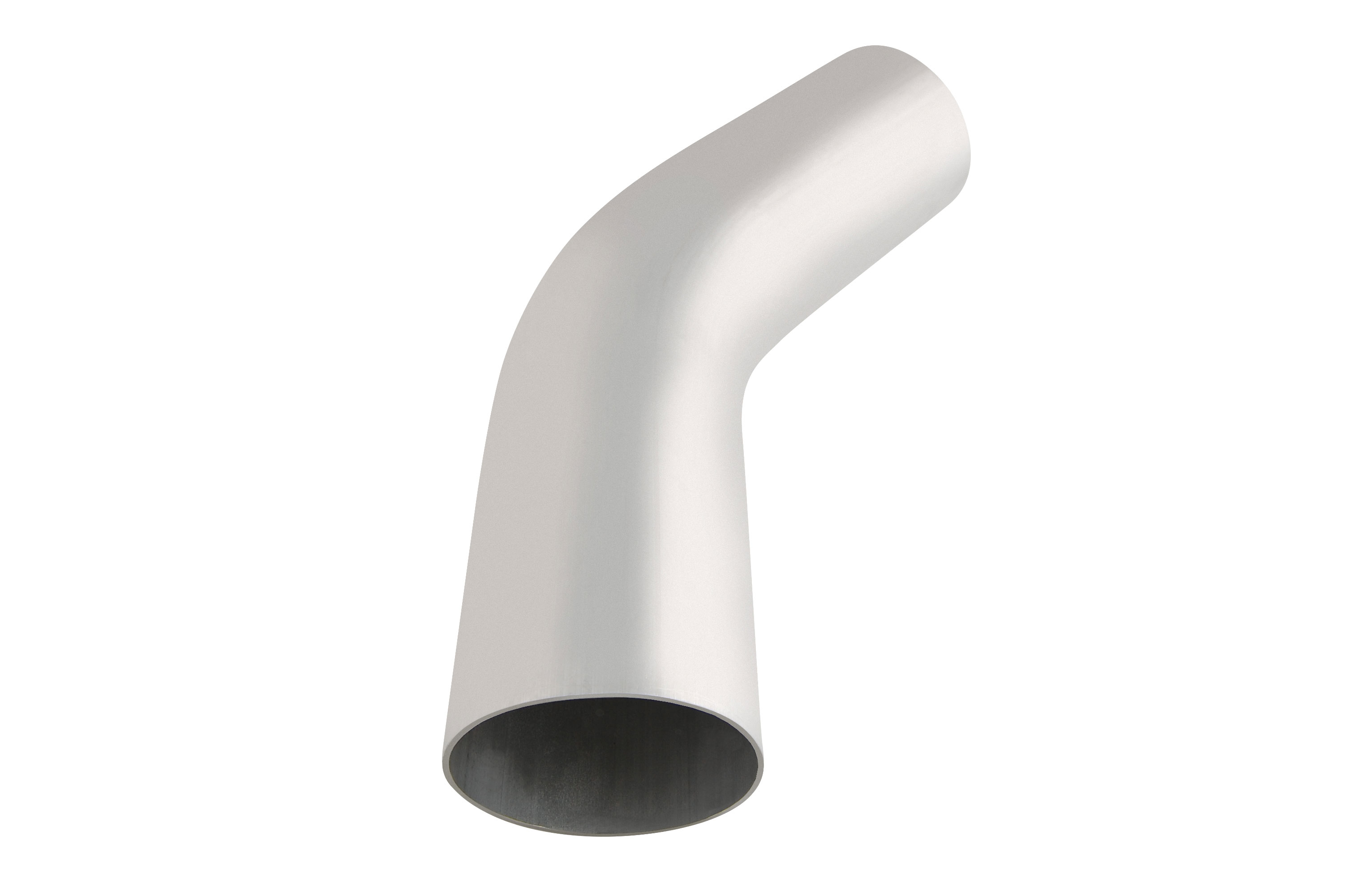 Aluminiumrör obehandlat 45 grader