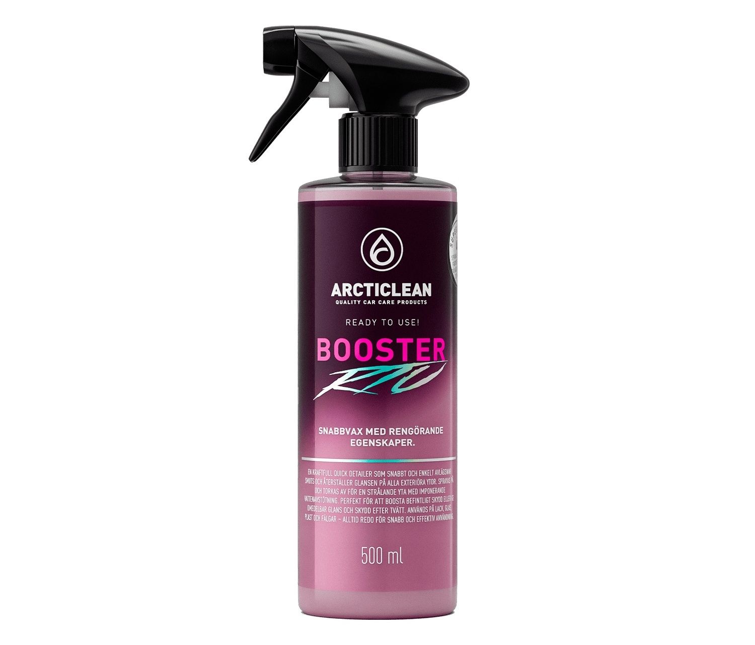 Arcticlean Booster - Snabbvax Med Rengörande Egenskaper - 500 ml