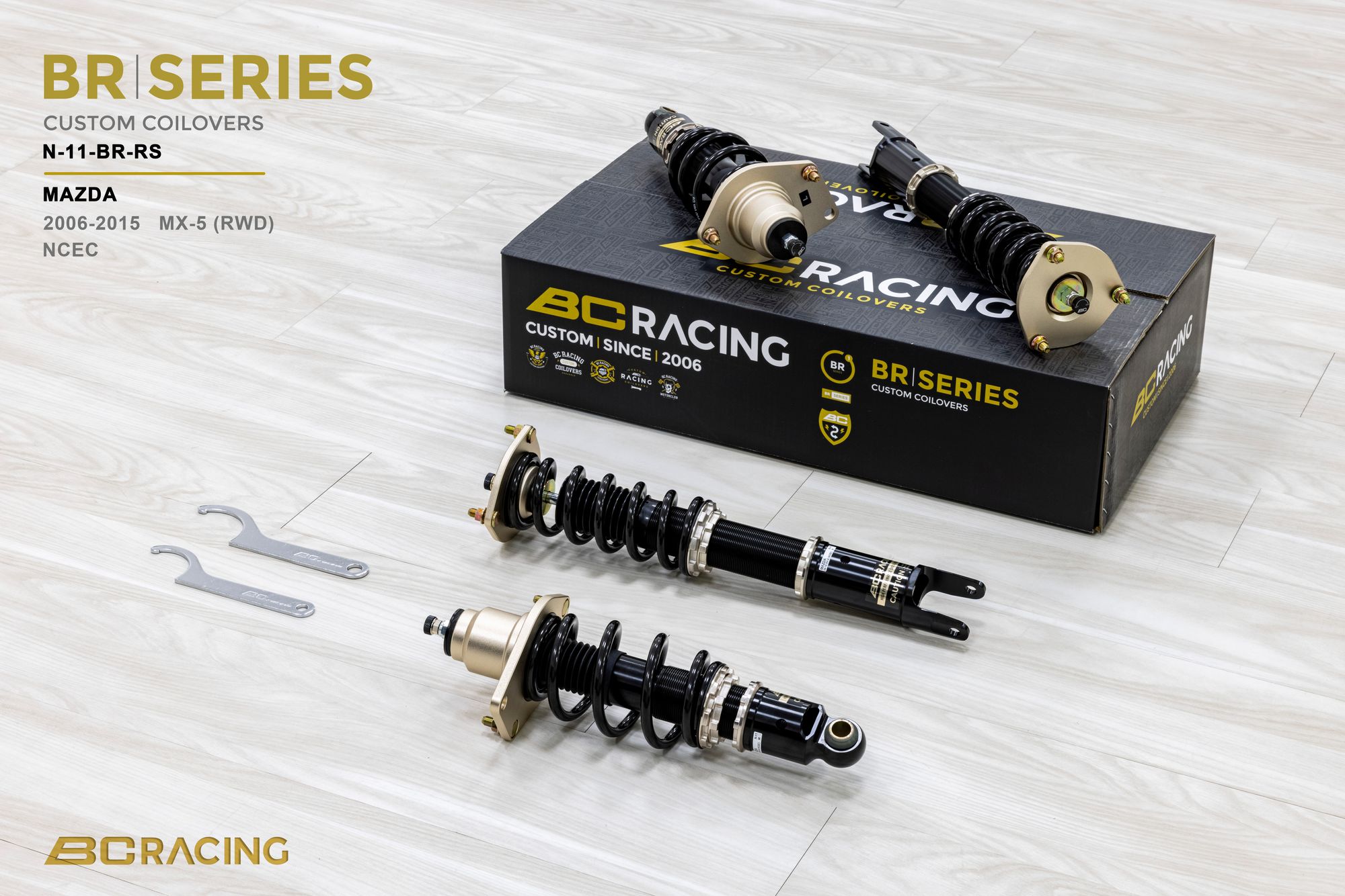 BC Racing BR Coilovers Mazda Miata MX 5 06 15 