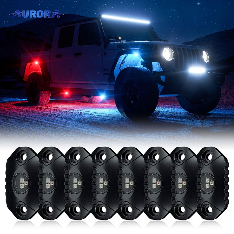 Aurora Rock Light Kit RGB - Trådlös styrning