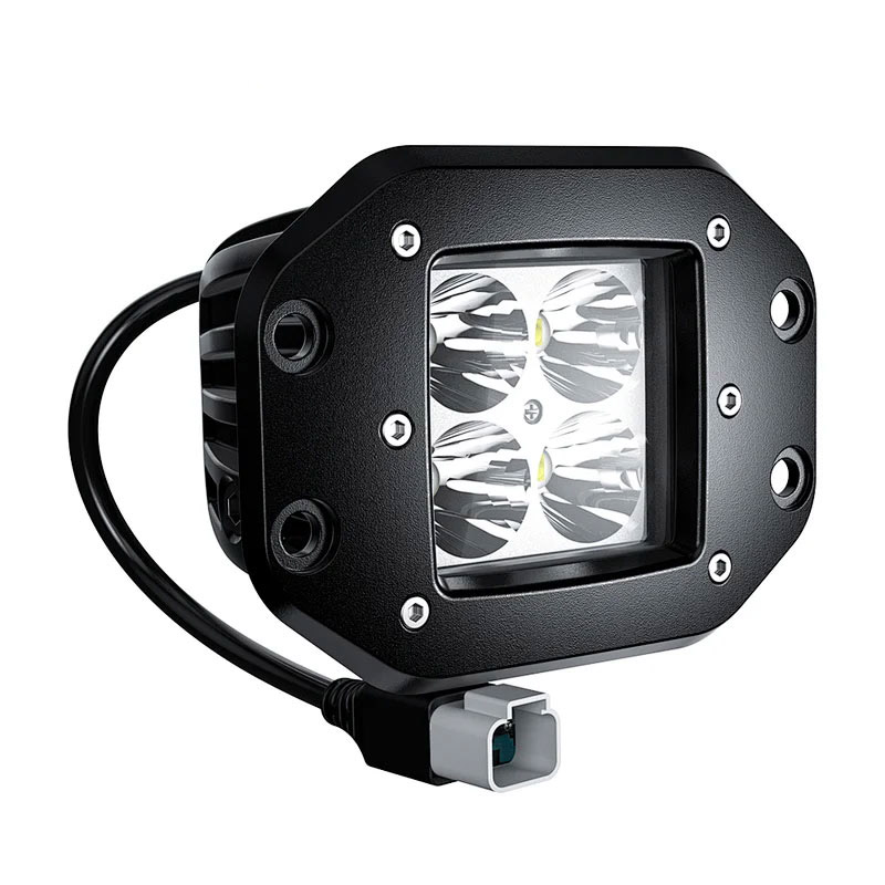 Aurora W-Series LED Arbetsbelysning 3'' - Infälld