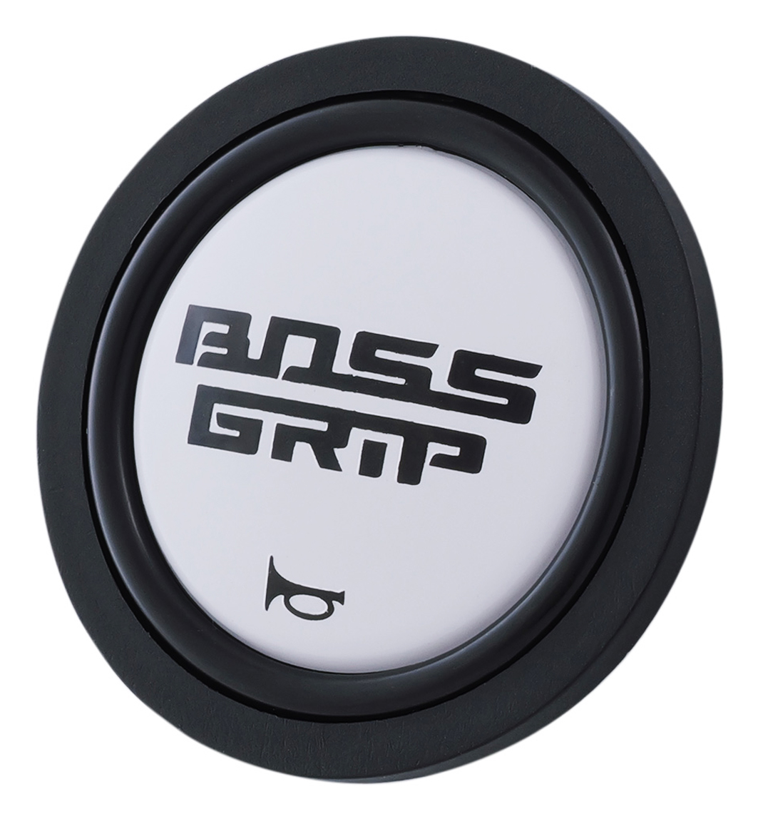 Boss Grip Flush Mount Signalhornsknapp - Vit