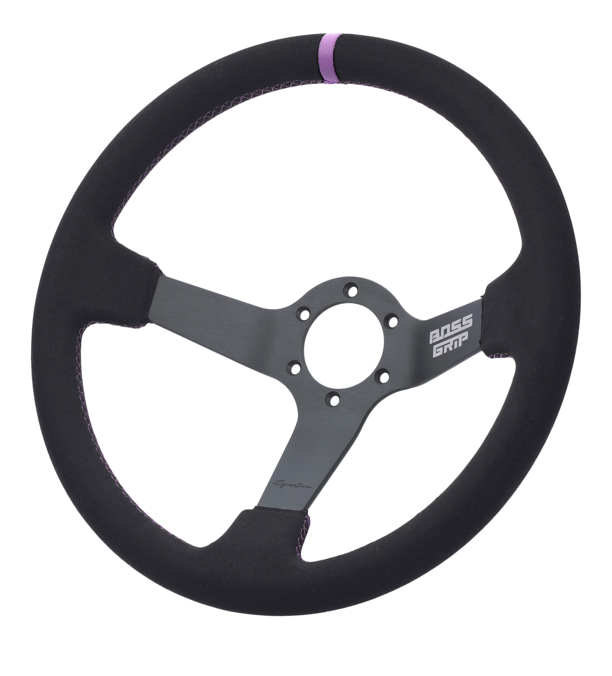 Boss Grip Signature Sportratt - Lila Centrumlinje - Extreme Dish (95mm)