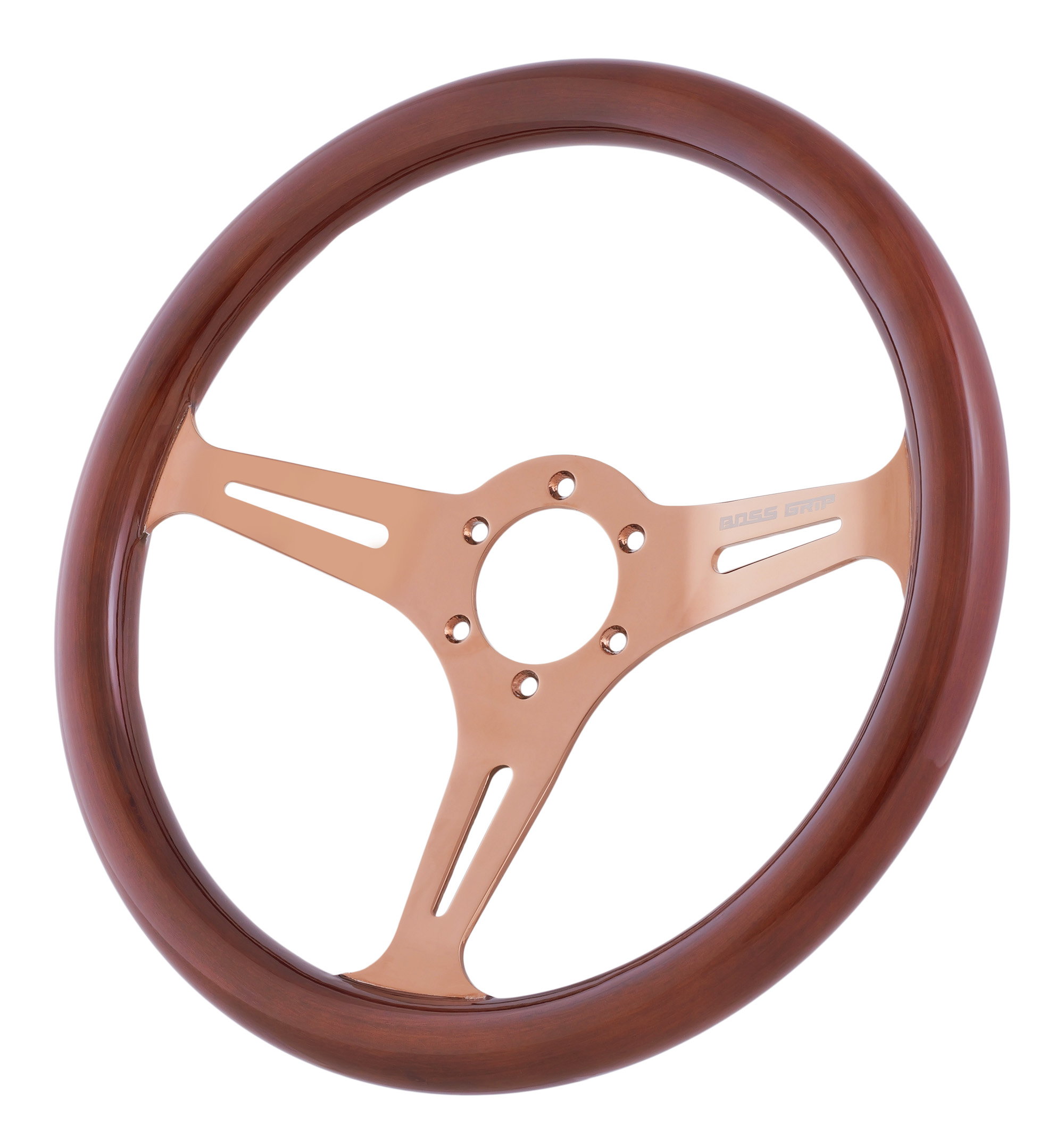 Boss Grip Classic Sportratt - Trä - Kopparchrome Centrum