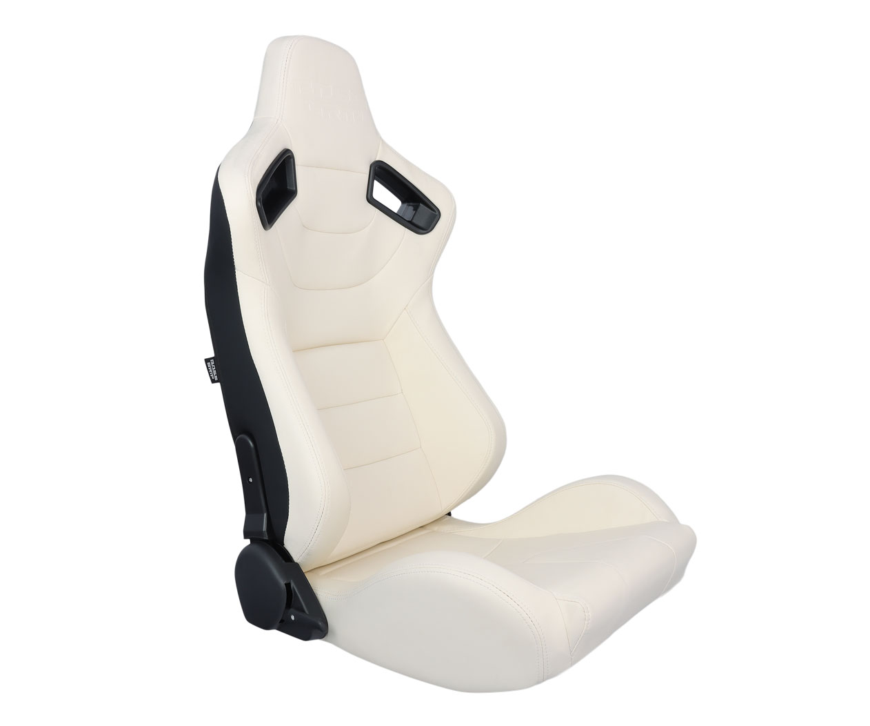 Boss Grip Ebisu Justerbar Sportstol - Vitt Läder