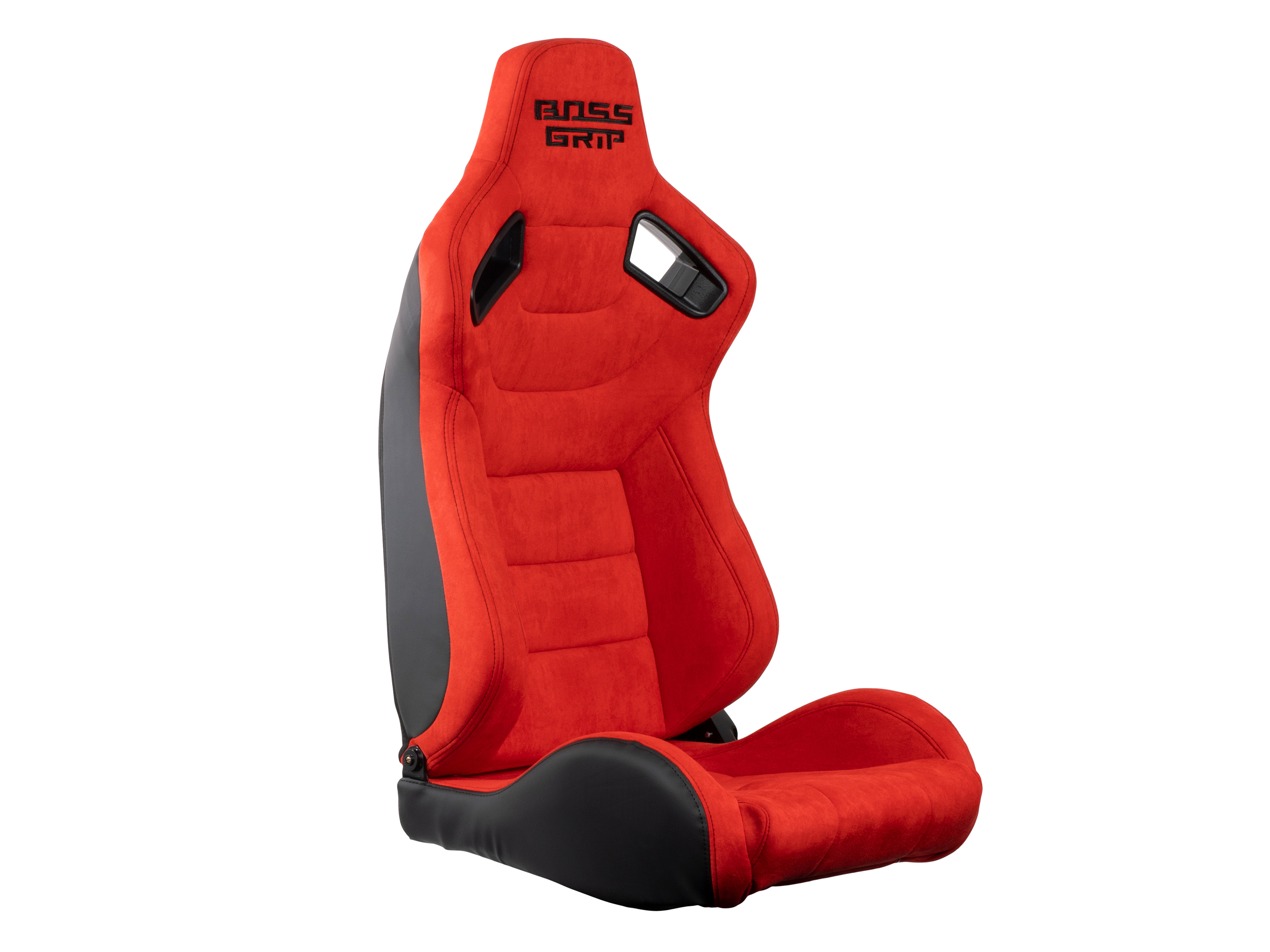 Boss Grip Ebisu Justerbar Sportstol - Röd Alcantara
