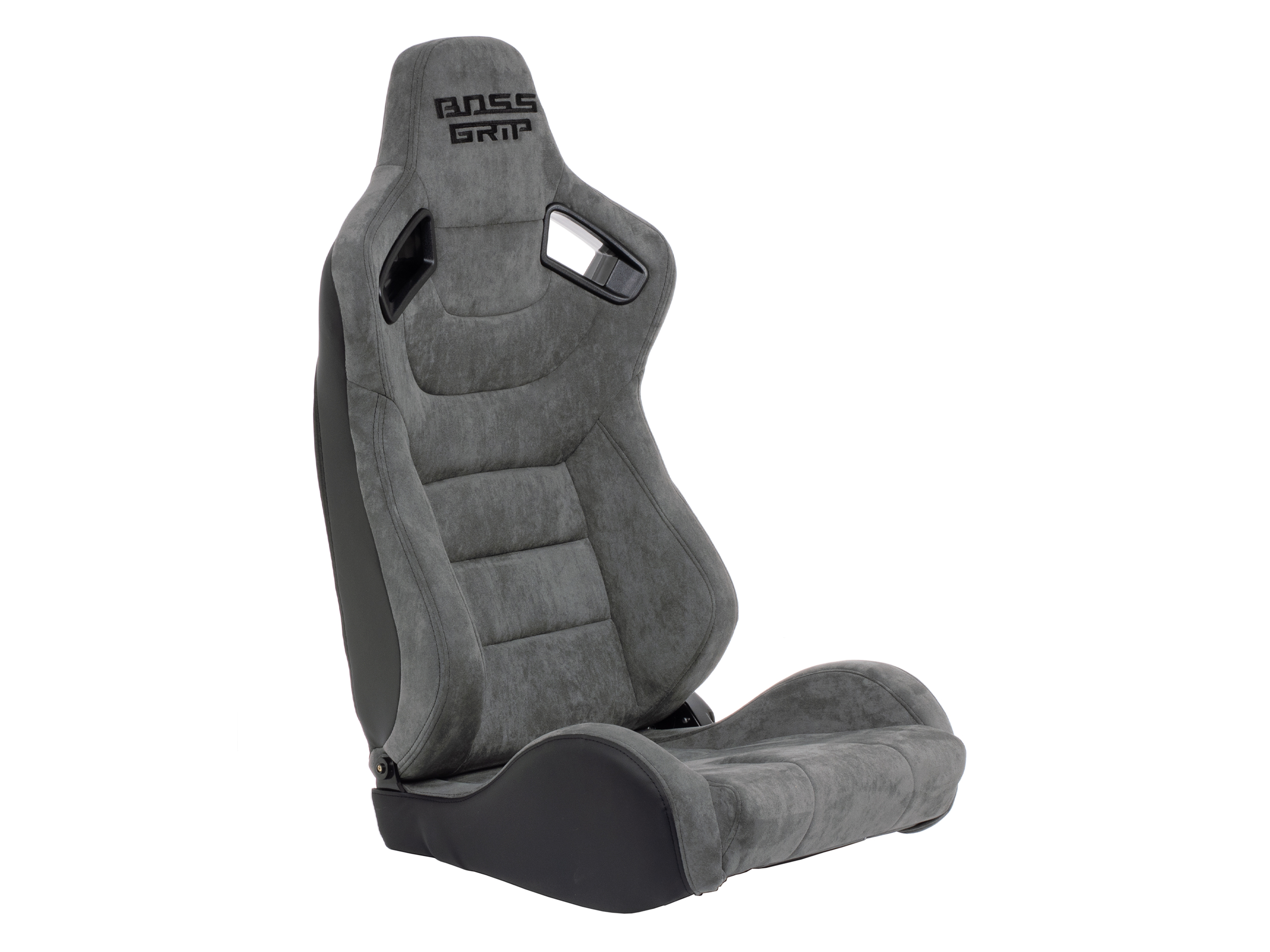 Boss Grip Ebisu Justerbar Sportstol - Grå Alcantara
