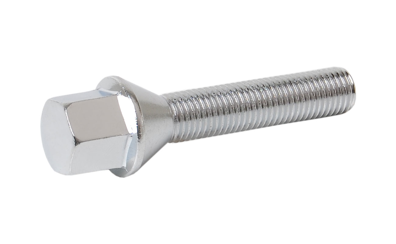Förlängd hjulbult M12x1.75 - Längd: 50mm (+25mm förlängd)
