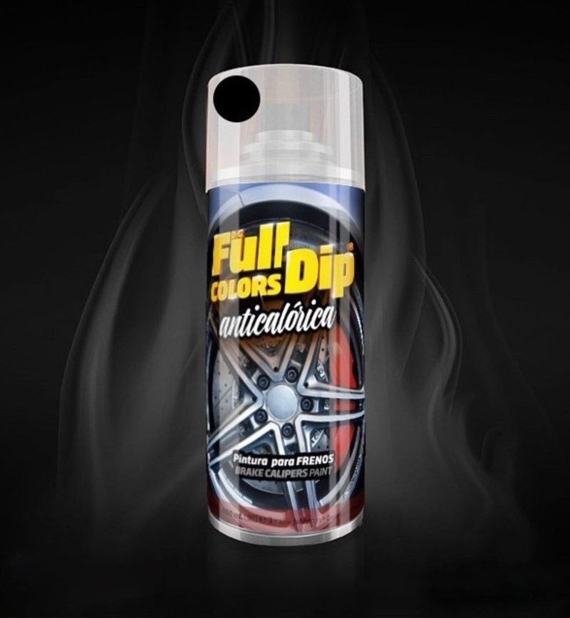 Full Dip Bromsoksfärg Spray - Svart