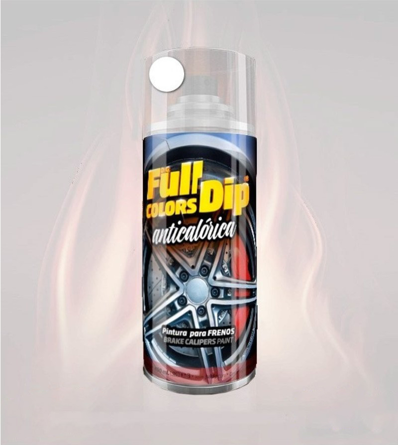 Full Dip Bromsoksfärg Spray - Vit