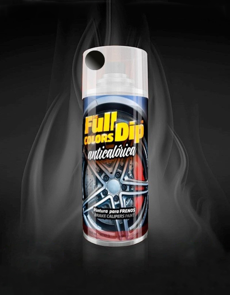 Full Dip Bromsoksfärg Spray - Svart Metallic
