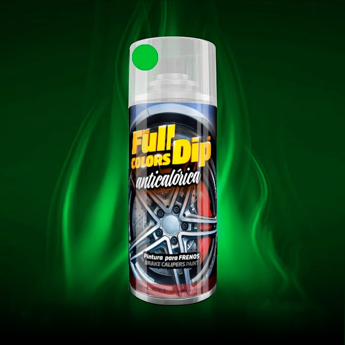 Full Dip Bromsoksfärg Spray - Grön