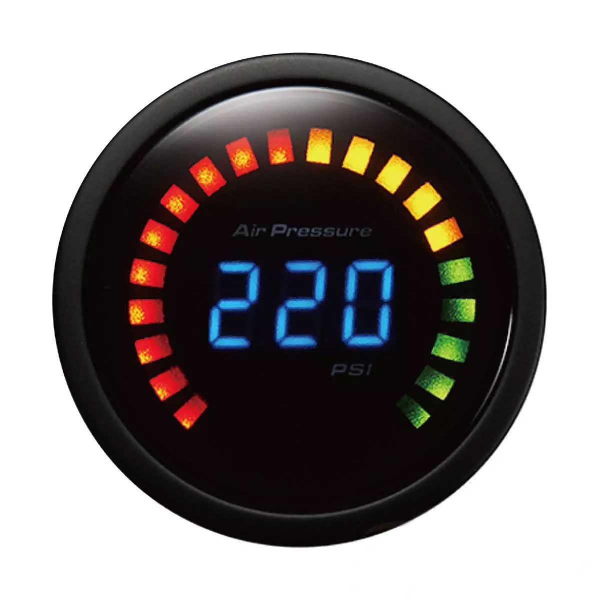 Depo Racing Ap Series LED 52mm - Lufttryck (Elektronisk)