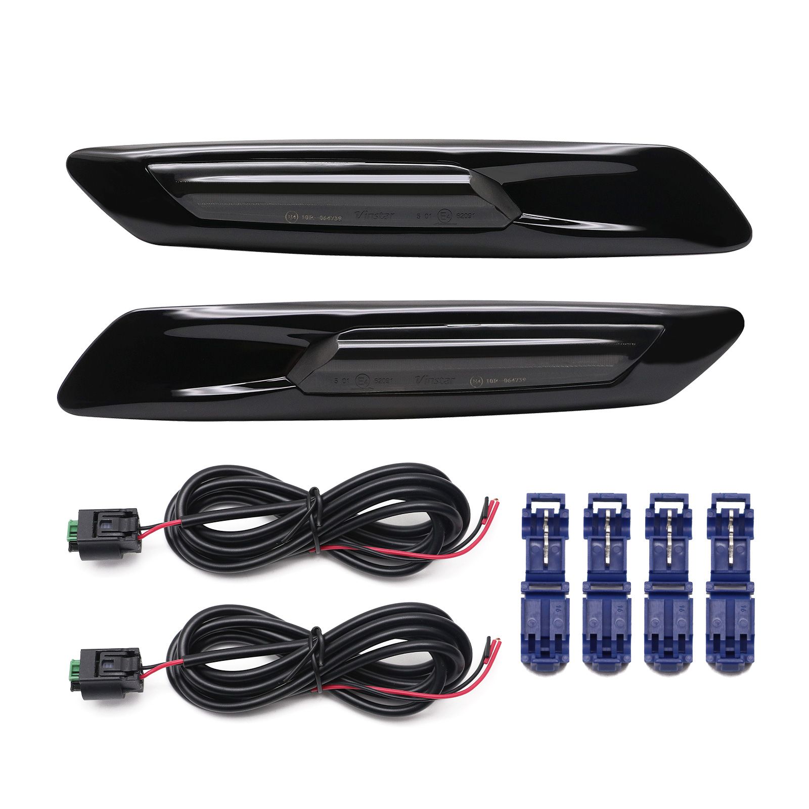 Finder Dynamiska Sidoblinkers LED Smoke - BMW 5-Serie F10, F11 (10-17)