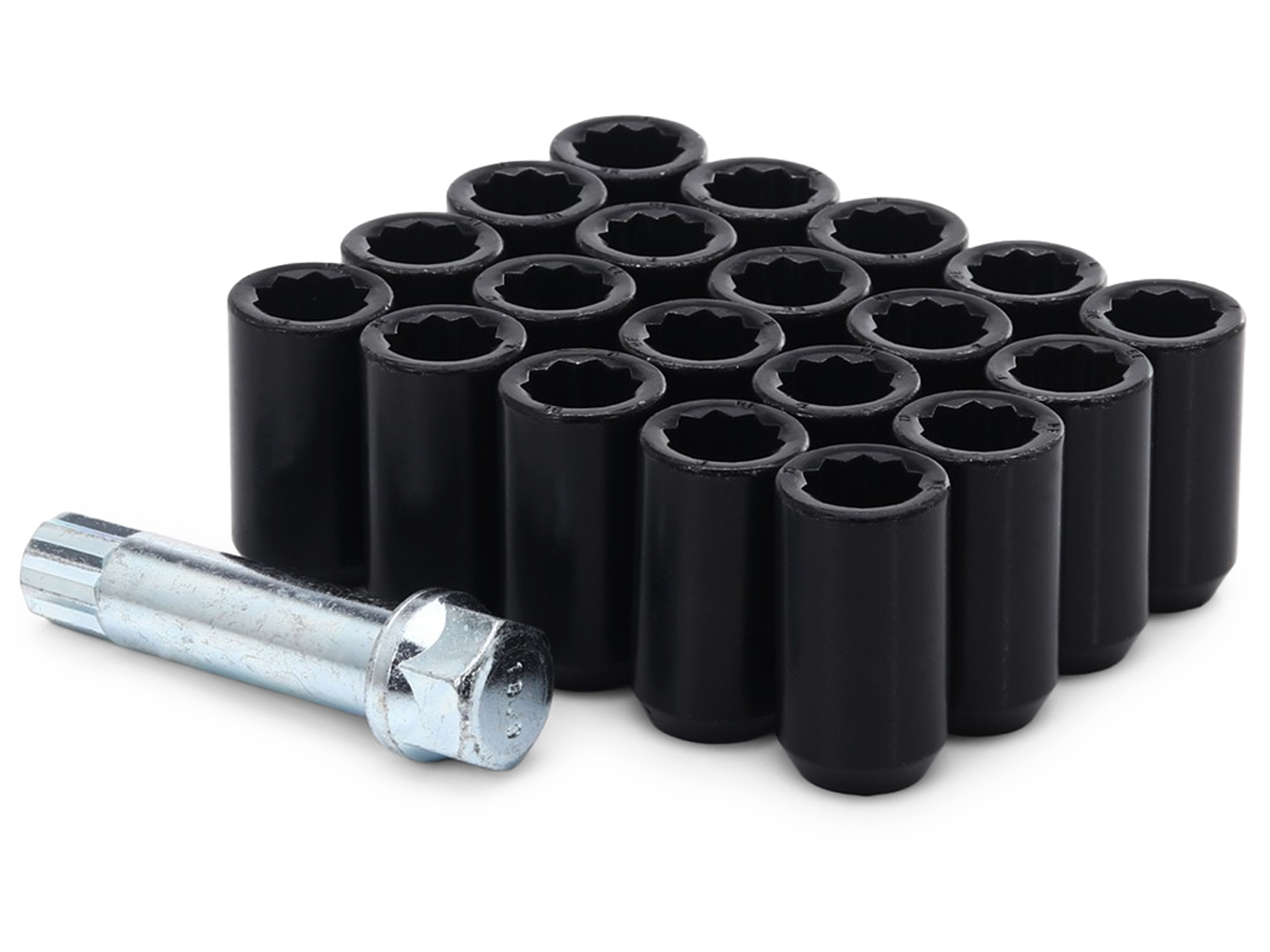 Japan Racing Hjulmuttersats Torx/Stjärna - Svart - 1/2''-20