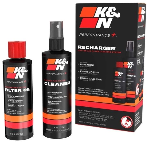 K&N Filterservicekit - Squeeze Röd