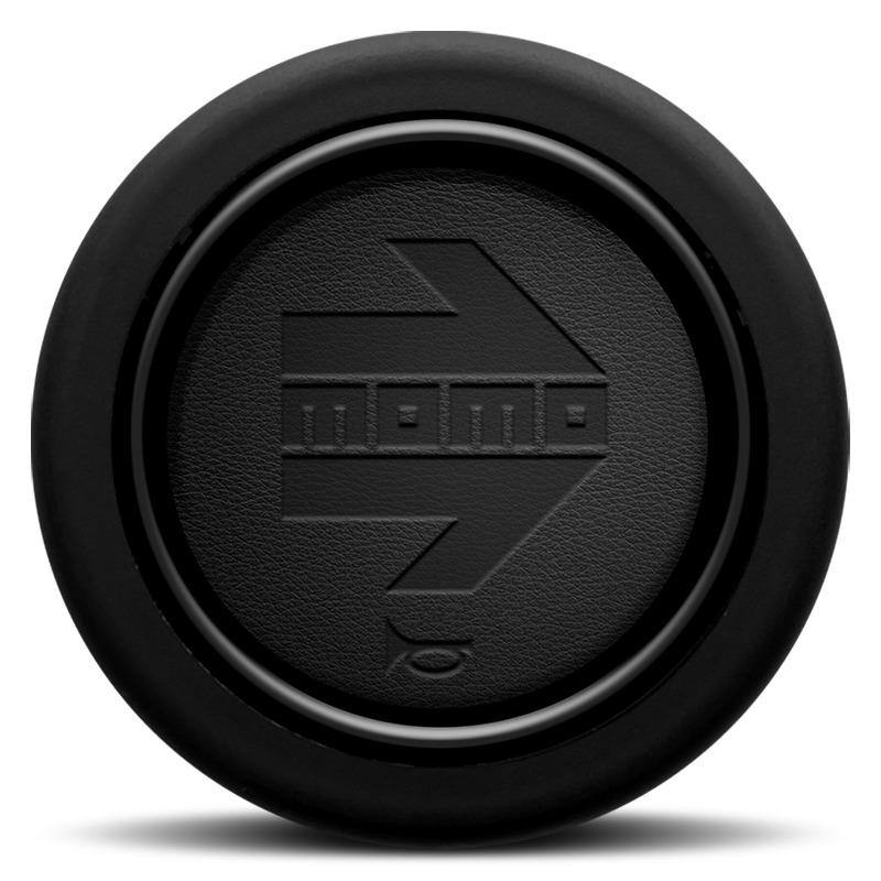 Momo Arrow Signalhornsknapp - Svart