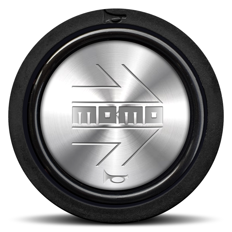 Momo Arrow Signalhornsknapp - Silver