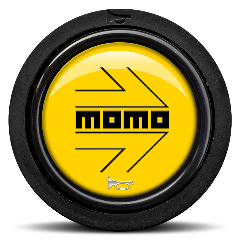Momo Arrow Signalhornsknapp - Gul