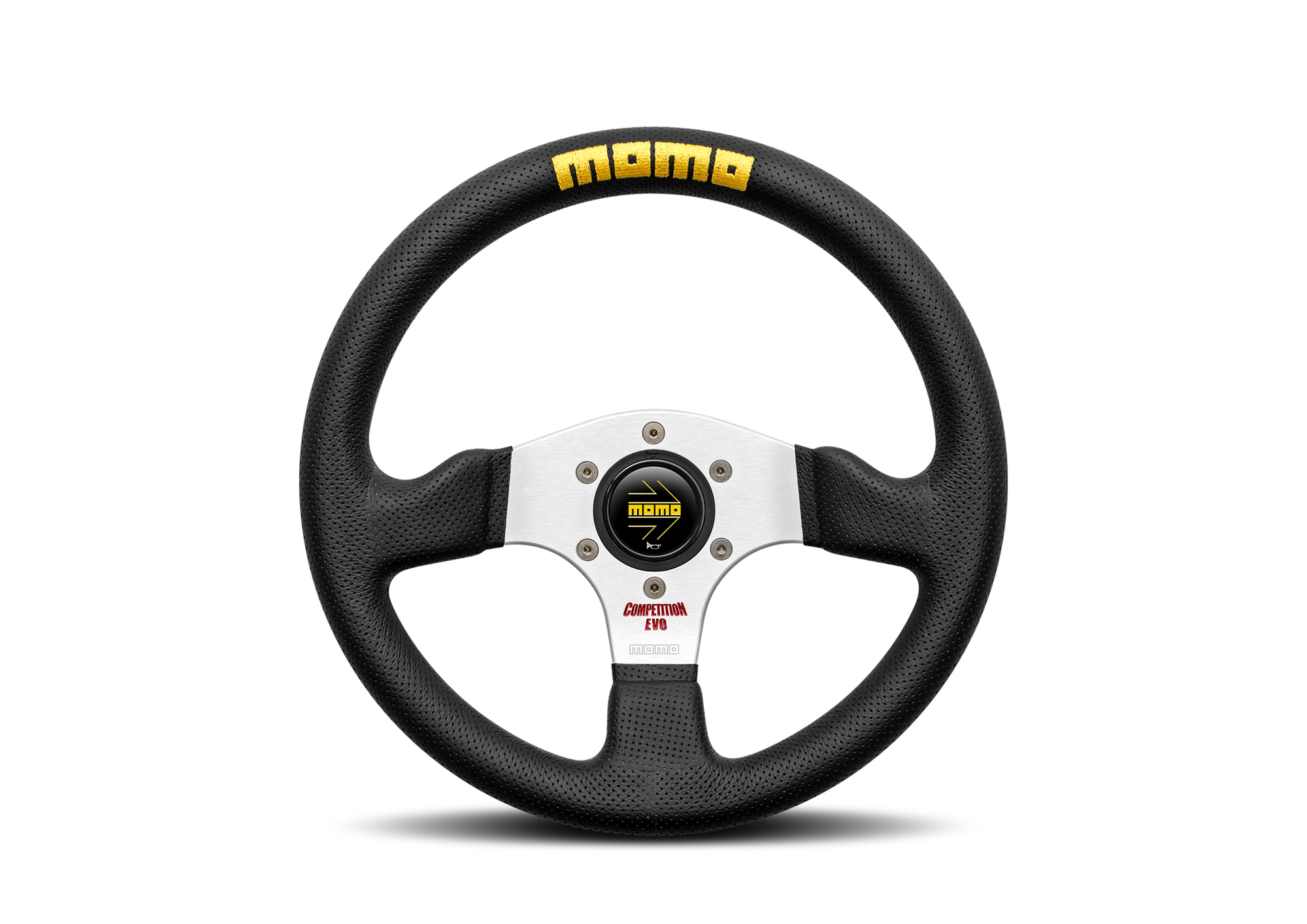 Momo Competition Evo Sportratt - Svart (Läder)