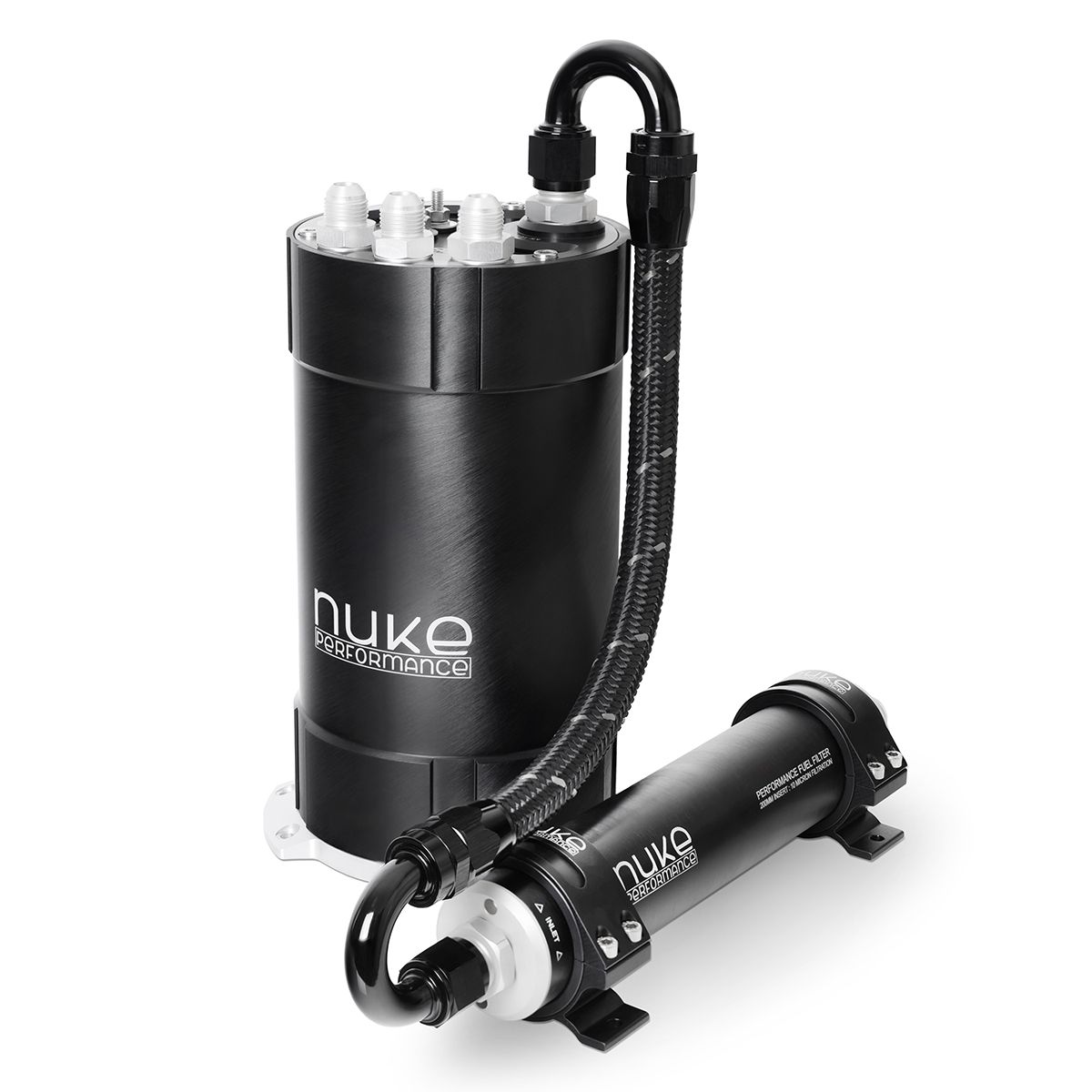 Nuke 2G Fuel Surge Tank Kit För Interna Bränslepumpar