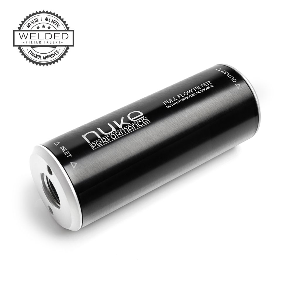 Nuke Bränslefilter Slim 10 micron - Cellulosafilter