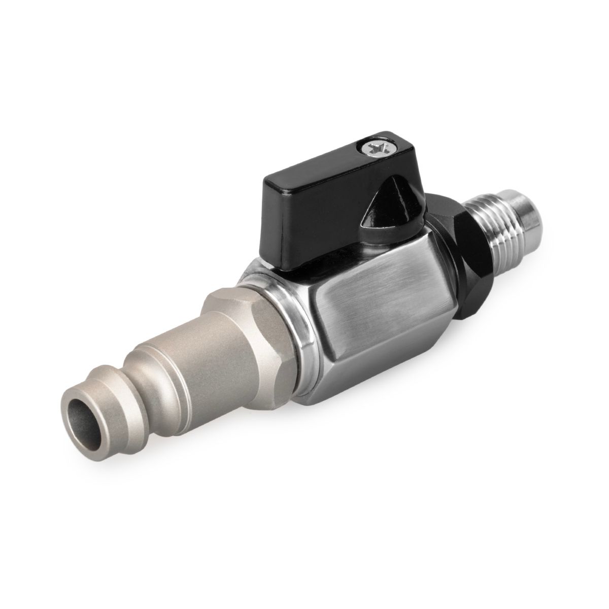 Nuke Air Jack Petcock Ball Valve Male Connector AN6