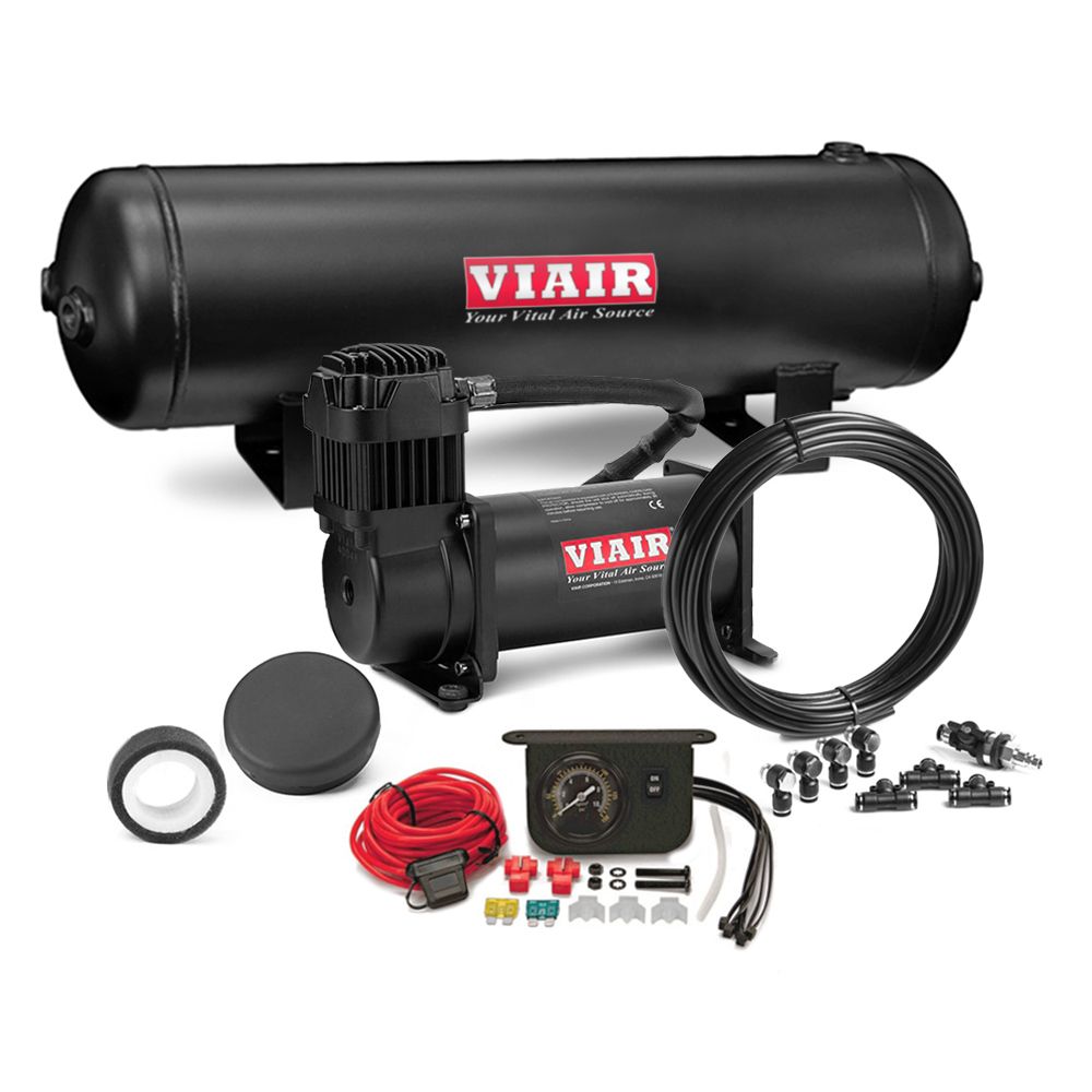 Nuke Air Jack On Board 12V Compressor Kit, 9.5 Liter / 13.8 Bar