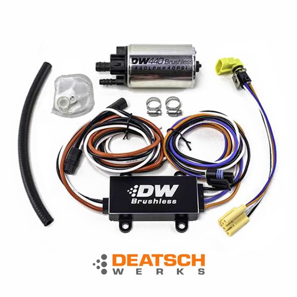 Deatschwerks DW440 In-Tank Borstlös Bränslepump Kit