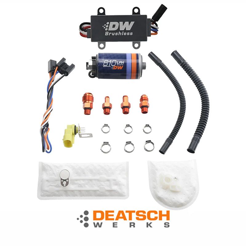 Deatschwerks DW810 In-Tank Borstlös Bränslepump Kit