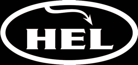 Dekal - HEL Rund - Vit