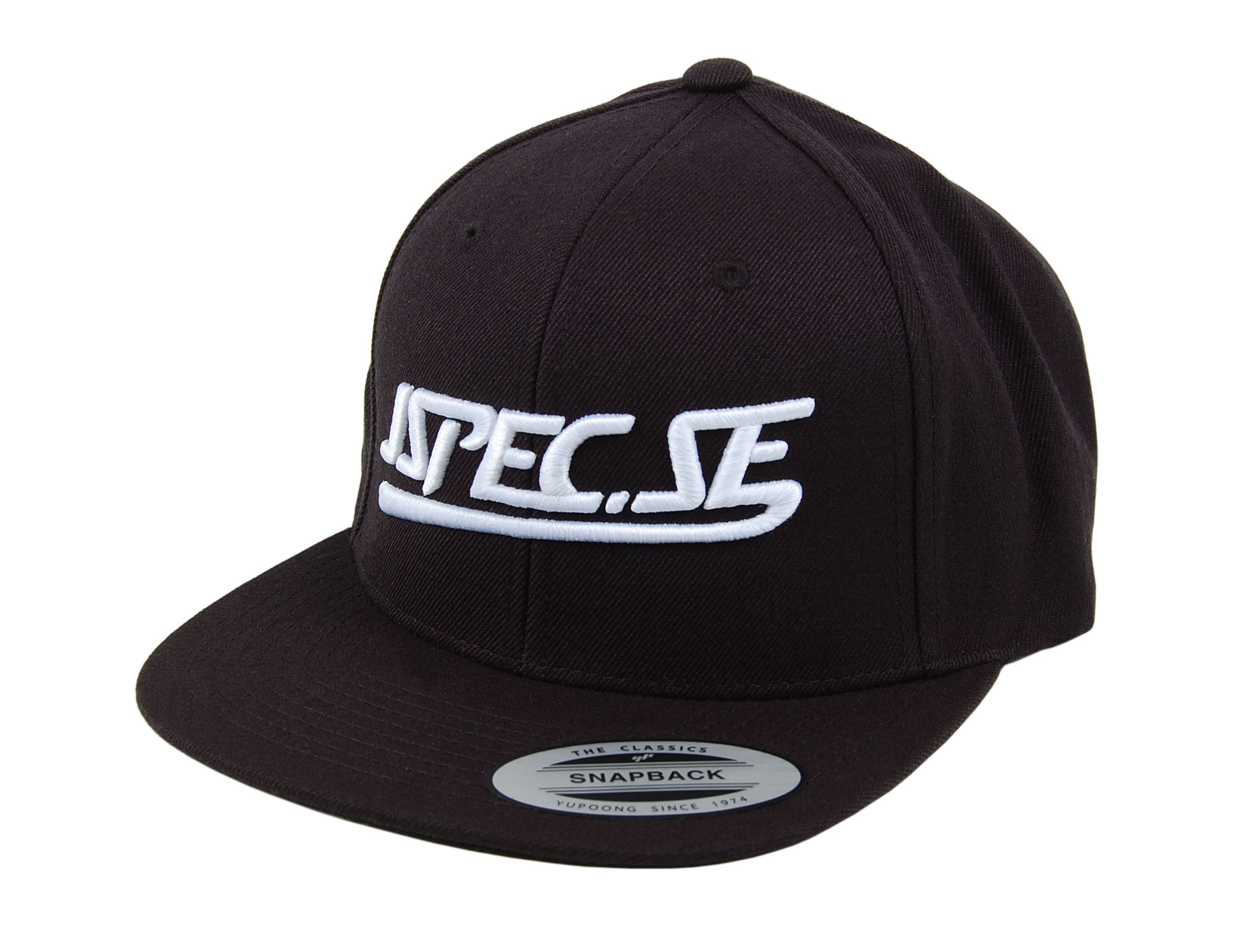 Jspec.se keps snapback - Svart - Vuxenstorlek