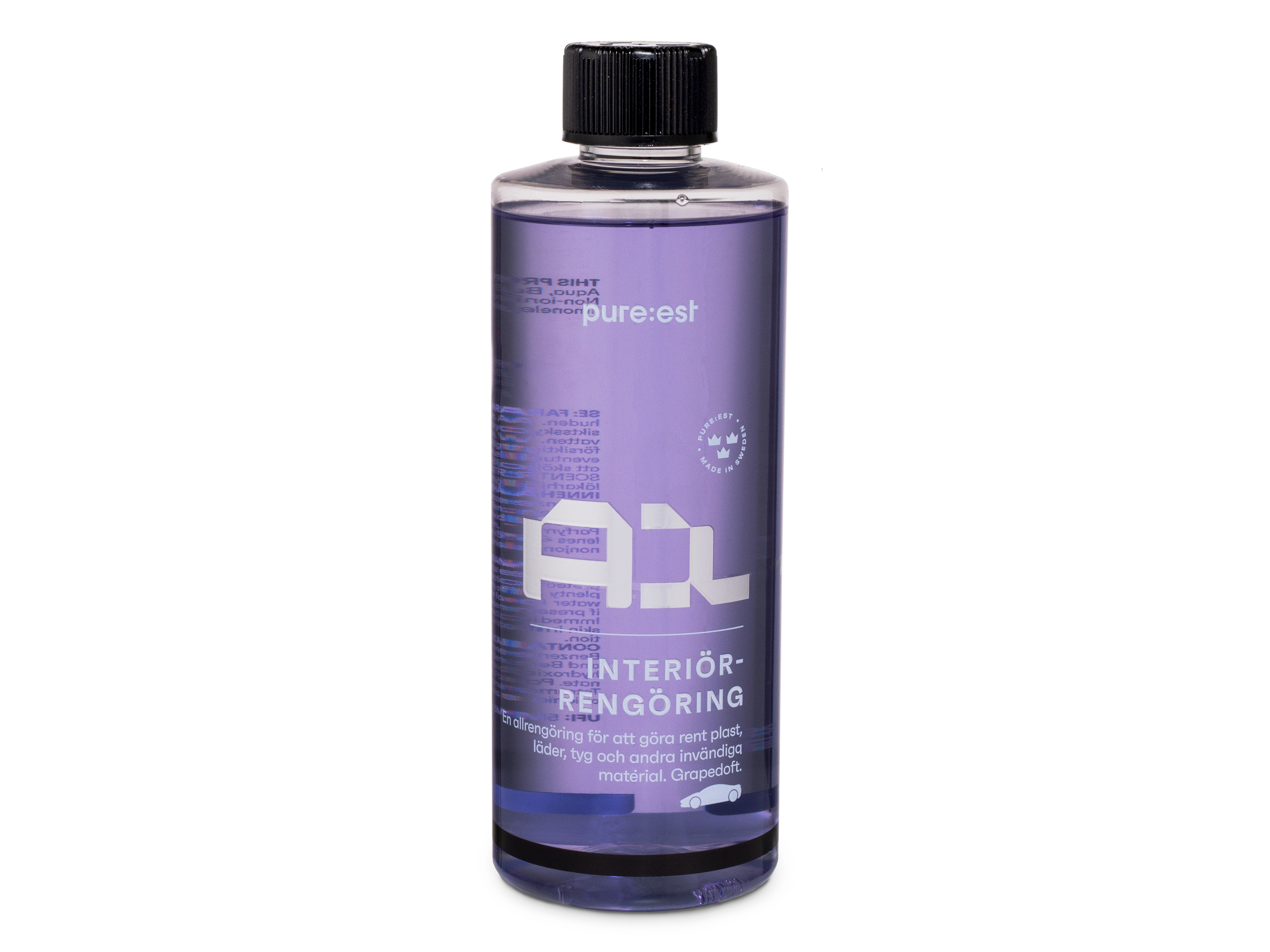 Pureest A1 Interiörrengöring Grape - 500 ml