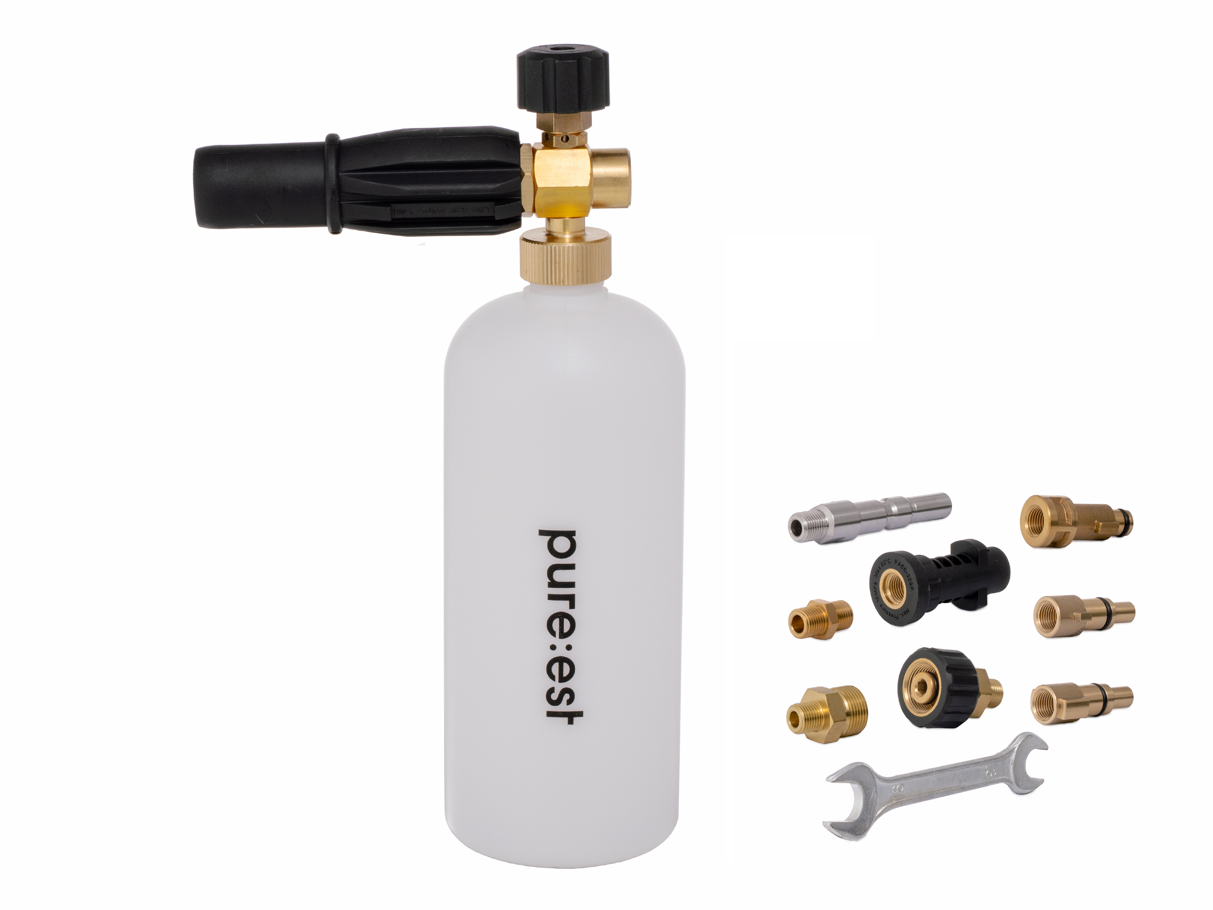Pureest Foam Lance Inklusive Adaptrar