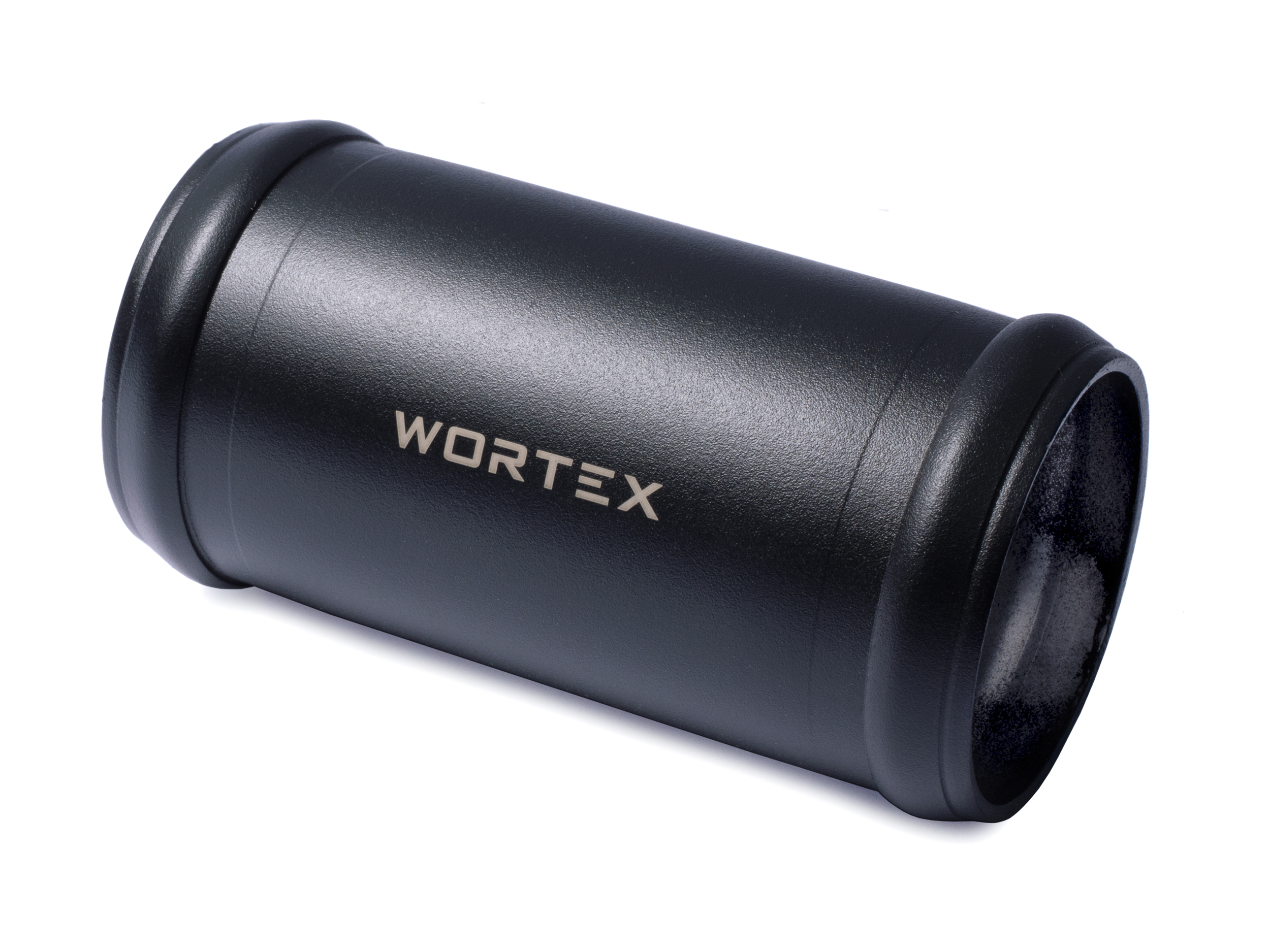 Wortex aluminiumrör svart rak 100mm - 102mm (4'')